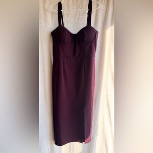 Elegant Purple Women's Dress